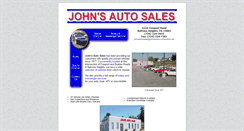 Desktop Screenshot of johnsautos.com